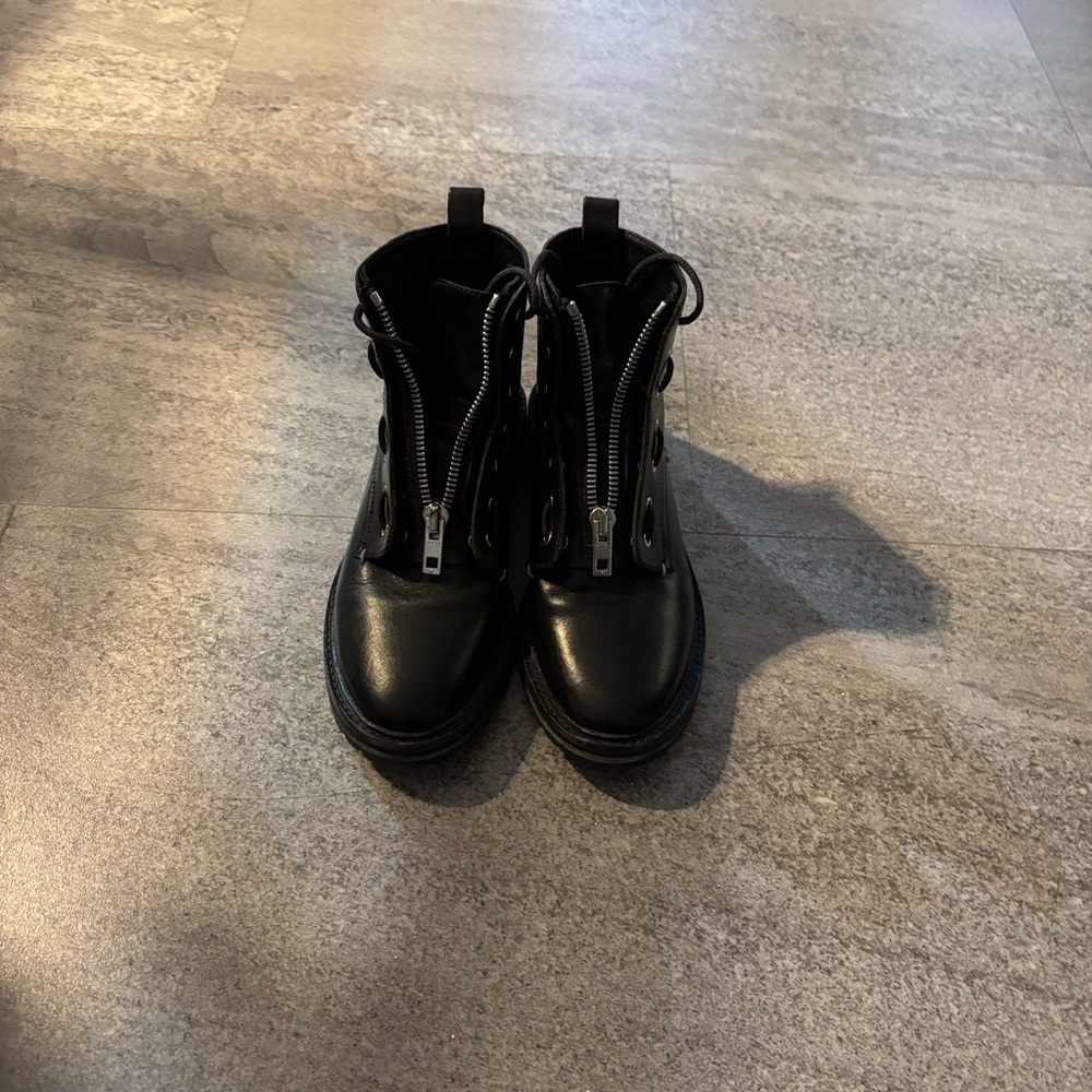 rag & bone Black Ankle Boots